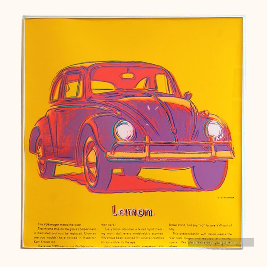 Volkswagen Andy Warhol Oil Paintings